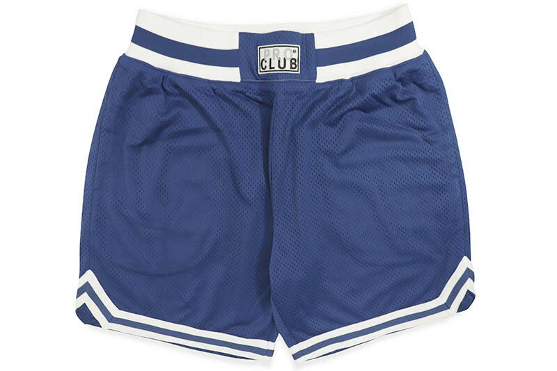 メンズファッション, ズボン・パンツ PRO CLUB ABOVE KNEE FIT CLASSIC BASKETBALL SHORTS (ROYAL BLUEWHITE) 03PC0505B 13PC0509B