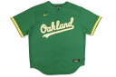 NIKE OAKLAND ATHLETICS ALTERNATE REPLICA TEAM JERSEY (T770-FZK4-FZ-XV4:KELLY GRE...