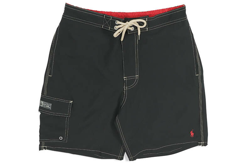 楽天GROW AROUND グロウアラウンドPOLO RALPH LAUREN 8.5-INCH KAILUA CLASSIC FIT SWIM TRUNK （710840301001:POLO BLACK）ポロラルフローレン/スイムショーツ/ハーフパンツ/水着/夏/海/ビーチ/プール