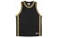 PRO CLUB RETRO BASKETBALL JERSEY (BLACK/GOLD) 03PC0201プロクラブ/バスケットボールジャージ/メンズ/シンプル/アメリカサイズ/大きいサイズ/ブラック