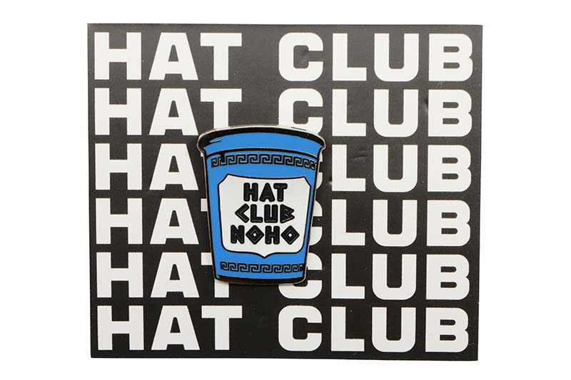 HAT CLUB COFFEE PIN (BLUE MULTI)ピンズ/マルチ/ブルーマルチ