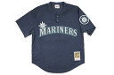 MITCHELL & NESS AUTHENTIC MESH BP JERSEY (SEATTLE MARINERS/2002:ICHIRO SUZUKI/#5...