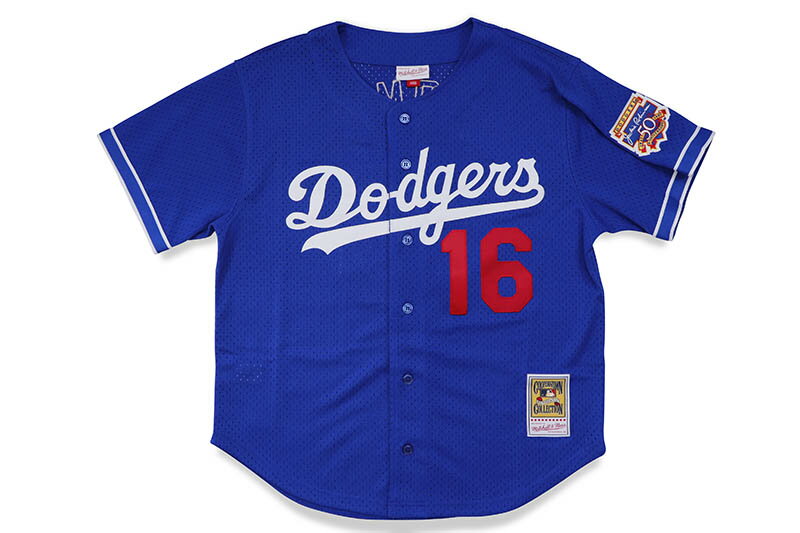 MITCHELL & NESS AUTHENTIC MESH BP BF JERSEY (LOS ANGELES DODGERS/1997:HIDEO NOMO/#16/DARK ROYAL) ABBF3359~b`F&lX/x[X{[W[W/T[XhW[X/_[NC