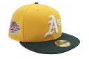 NEW ERA OAKLAND ATHLETICS 59FIFTY FITTED CAP (1989 WORLD SERIES CUSTOM SIDE PATCH/GREY UNDER VISOR/A GOLD DARK GREEN)j[G/tBbebhLbv/MLB/I[NhAX`bNX/coO[/S[h _[NO[