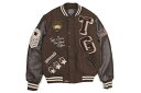 TOP GUN “TIGER” VARSITY JACKET (TGJ2231:BROWN)トップ ガン/バーシティジャケット/ブラウン