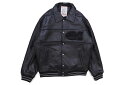 AVIREX RECORD BREAKERS VARSITY JACKET (6121046:BLACK)ArbNX/U[/o[VeBWPbg/ubN