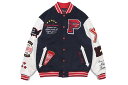 Pelle Pelle VARSITY JACKET (322-37474-NVY:NAVY)yy/o[VeBWPbg/lCr[