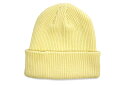 ADVANCE COTTON ACRYLIC BEANIE (LT. YELLOW)AhoX/jbgLbv/CgCG[