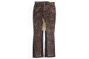 mnml B356 CORDUROY FLARE PANT (D313/BROWN)~j}/R[fCpc/uE