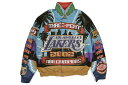 JEFF HAMILTON LOS ANGELES LAKERS THREE PEAT 2002 LEATHER JACKET (SKY)ジェフハミルトン/エヌビーエー/ロサンゼルスレイカーズ/マルチ