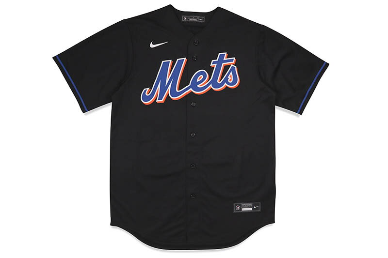 NIKE MLB NEW YORK METS 1969 BASEBALL JERSEY (T770-NMTA-QL7-P31:MIKE PIAZZA/#31/BLACK)ナイキ/ベースボールジャージ/ニューヨークメッツ/ブラック