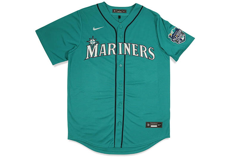 NIKE MLB SEATTLE MARINERS BASEBALL JERSEY (T770-MVGB-QFK-24B:KEN GRIFFEY JR./#24/NORTHWEST GREEN)iCL/x[X{[W[W/VAg}i[Y/m[XEFXgO[