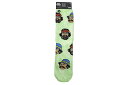 ODD SOX CHEECH & CHONG TIE DYED CREW SOCKS (32700MONCD:GREEN)Ibh\bNX/nC\bNX