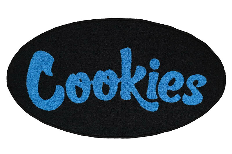 COOKIES OVAL FLOOR RUG (BLACK) 1564A6753 CM232AMI11クッキーズ/ラグマット/ブラック