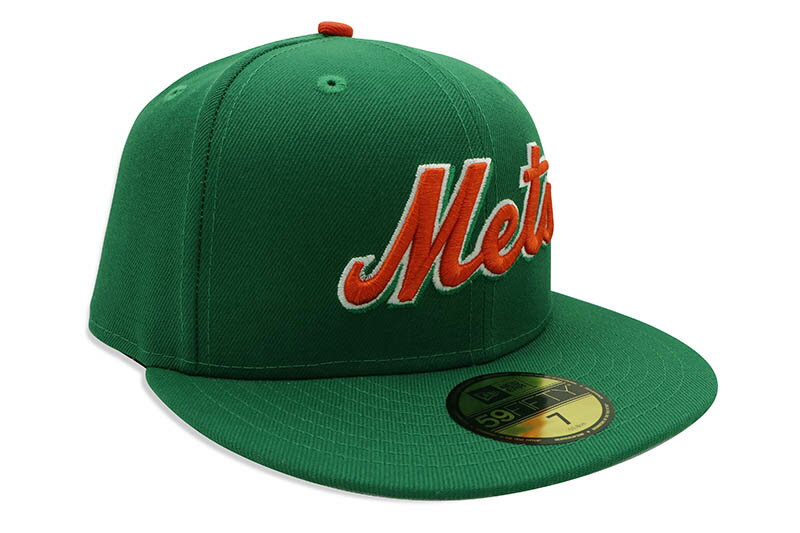 NEW ERA NEW YORK METS 59FIFTY FITTED CAP (GREY UNDER VISOR/KELLY GREEN)ニューエラ/フィッテッドキャップ/MLB/ニューヨークメッツ/ケリーグリーン/ツバ裏グレー