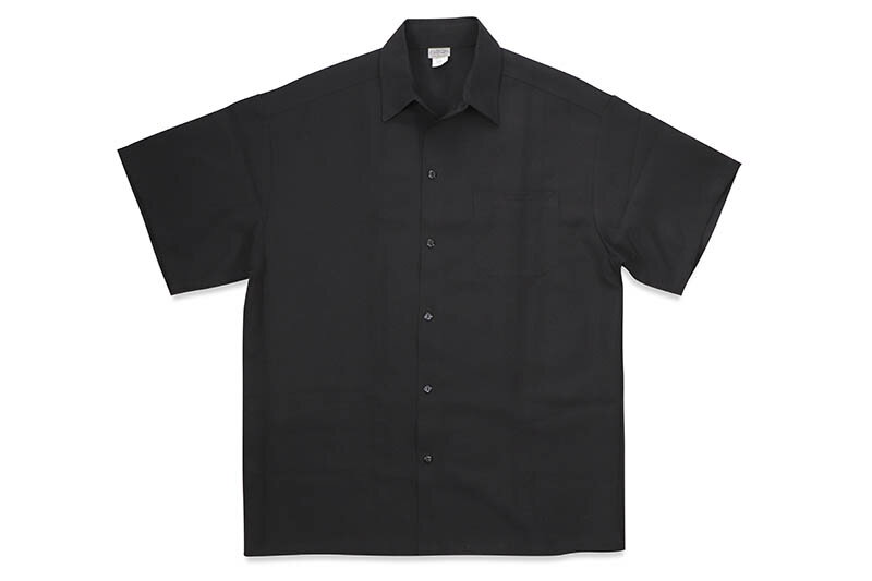 CALTOP SHORT SLEEVE SHIRT (#1000:BLACK)Lgbv/V[gX[uVc/|GXe/VɂȂɂ/炩/Sn̗ǂ/I[V[Y/I[o[TCY/ubN