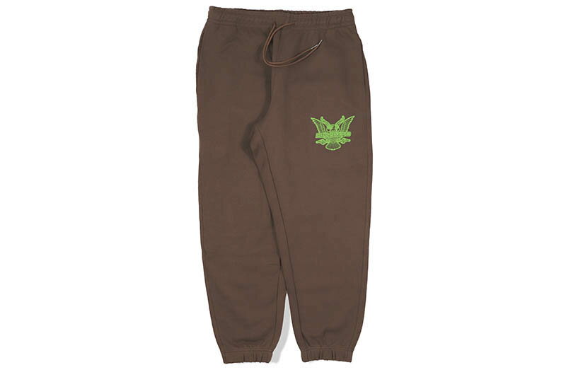 DIPLOMATS EMPIRE x JEFF HAMILTON SPECIAL COLLABORATION SWEATPANTS (BROWN)ディプロマッツ エンパイア/ジェフ ハミルトン/スウェットパンツ/ブラウン