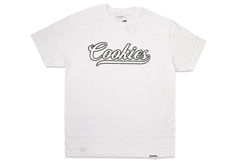 COOKIES PACK TALK LOGO TEE (WHITE/BLACK) 1564T6629クッキーズ/ショートスリーブTシャツ/ホワイト