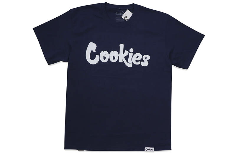 COOKIES ORIGINAL LOGO TEE (NAVY/WHITE) 1564T6661 CM232TSP01クッキーズ/ショートスリーブTシャツ/ネイビー ホワイト