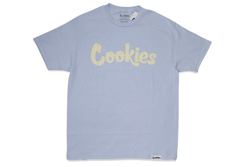 COOKIES ORIGINAL LOGO TEE (SKY BLUE/CREAM) 1564T6661 CM232TSP01クッキーズ/ショートスリーブTシャツ/スカイブルー クリーム