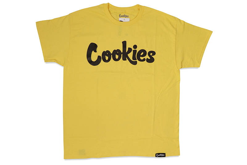 COOKIES ORIGINAL LOGO TEE (YELLOW/BLACK) 1564T6661 CM232TSP01クッキーズ/ショートスリーブTシャツ/イエロー ブラック