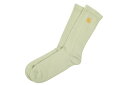 Carhartt WIP CHASE SOCKS (I029421.1DFXX:AGAVE/GOLD)カーハートダブリューアイピー/ソックス/アガベゴールド
