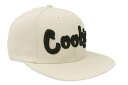 COOKIES ORIGINAL LOGO SNAPBACK (CREAM/BLACK) 1564X6668 CM232XSH08クッキーズ/スナップバックキャップ/クリーム ブラック