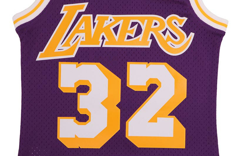 MITCHELL & NESS WOMEN'S SWINGMAN JERSEY (LOS ANGELES LAKERS/MAGIC JOHNSON/#32/1984:PURPLE) NNBJEL18120-LAL84EJH�ߥå�����&�ͥ�/������󥺥�����/������/�Х����åȥܡ��른�㡼��/�������󥰥ޥ�/�����󥼥륹�쥤������/�ޥ��å�����󥽥�/�ѡ��ץ�