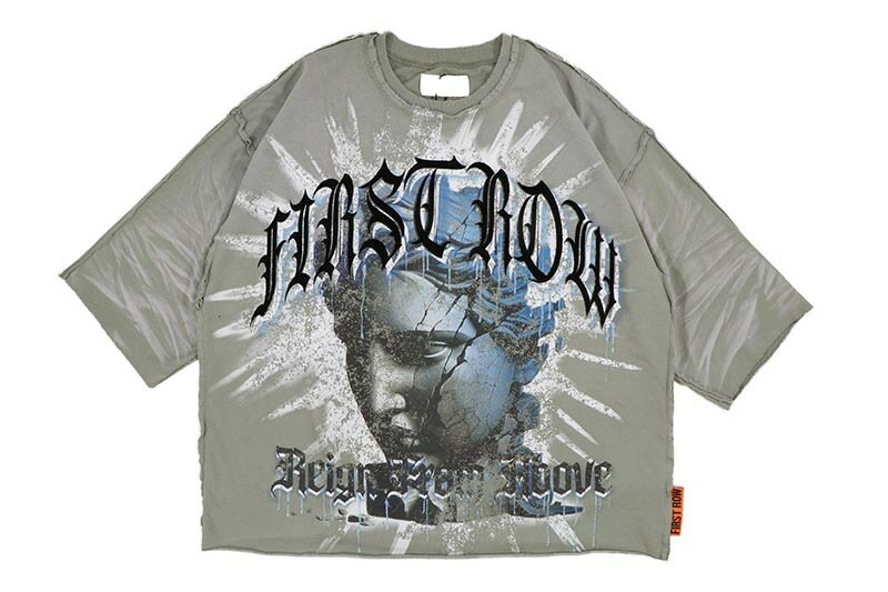 GROW AROUND 饦ɤ㤨FIRST ROW ETERNAL MYTHS BROKEN SCULPTURE CROPPED TEE (FRM1008:NEW GREYեȡ/硼ȥ꡼T/˥塼졼פβǤʤ12,100ߤˤʤޤ