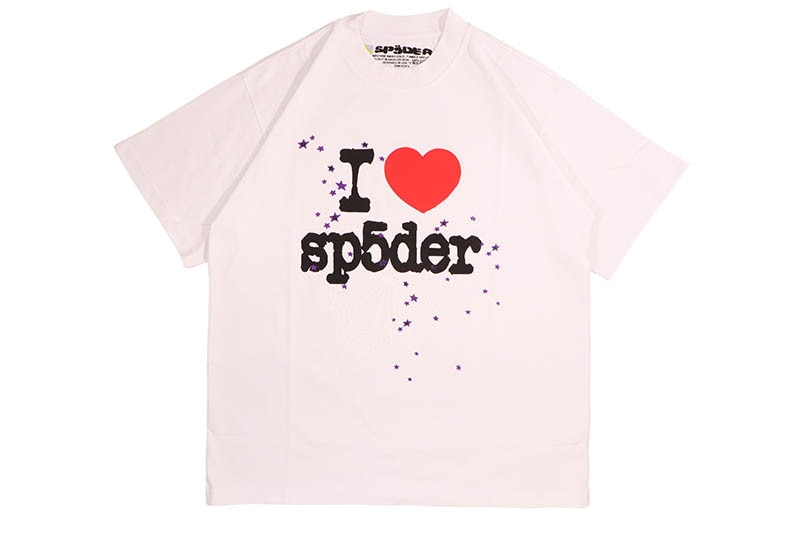 SP5DER SOUVENIR T-SHIRTS (WHITE)スパイダー/アトランタ/ニューヨーク/ドリル/トラップ/ヤングサグ/シ..