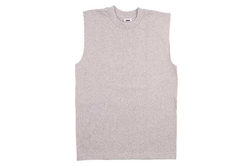 PRO CLUB HEAVYWEIGHT SLEEVELESS MUSCLE T-SHIRT (HEATHER GRAY) 113ץ/꡼֥쥹ޥå...