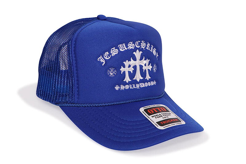 ADVANCE TRIPLE CROSS TRUCKER HAT (ROYAL BLUE) ARS-7773アドバンス/トラッカーハット/メッシュキャップ/ロイヤルブルー