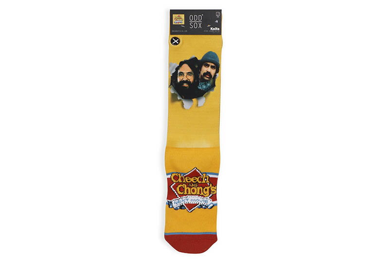 楽天GROW AROUND グロウアラウンドODD SOX CHEECH & CHONG NEXT MOVIE CREW SOCKS （OSCCNXTMV:GOLD）オッドソックス/ハイソックス/ゴールド