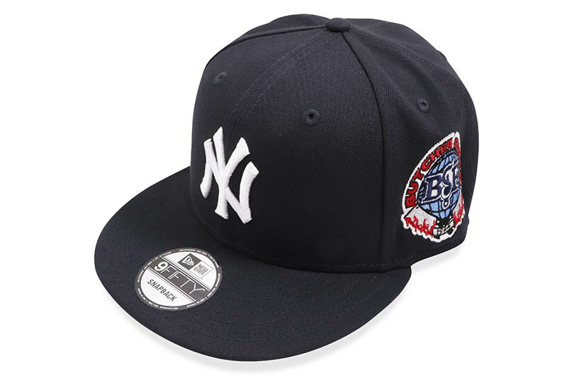 楽天GROW AROUND グロウアラウンドSTYLED BY TMARK NEW YORK YANKEES 9FIFTY SNAPBACK CAP （BUTCHER SERIES B&F / NAVY）ニューエラ/スナップバックキャップ/MLB/ニューヨークヤンキース/ネイビー/ツバ裏グレイ