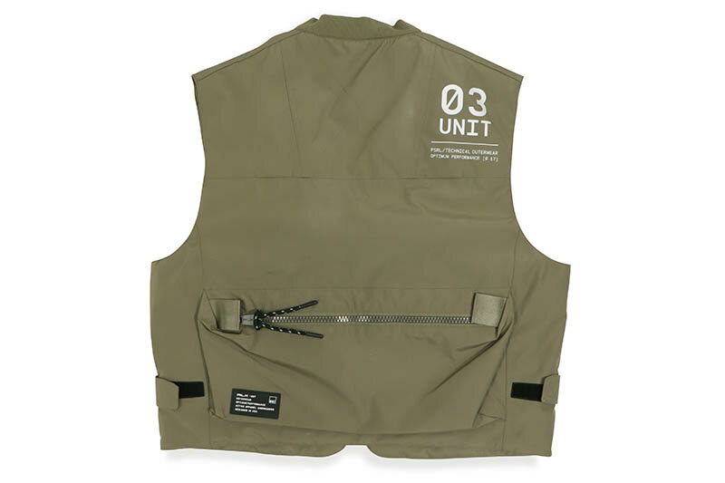 RLX RALPH LAUREN WATER REPELLENT VEST (784864294002:BRITISH OLIVE)ポロラルフローレン/アールエルエックス/ミリタリーベスト/ブリティッシュオリーブ 2