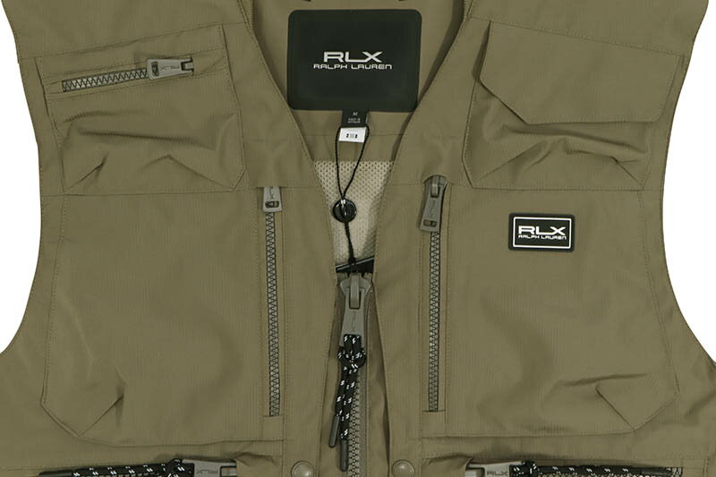 RLX RALPH LAUREN WATER REPELLENT VEST (784864294002:BRITISH OLIVE)ポロラルフローレン/アールエルエックス/ミリタリーベスト/ブリティッシュオリーブ 3