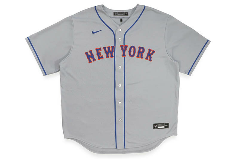 NIKE NEW YORK METS ALTERNATE REPLICA TEAM JERSEY (T770-NMGR-NME-XVR:GREY)iCL/x[X{[W[W/j[[Nbc/OC