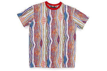 COOGI SUNSET CLASSIC ALL-OVER CREW NECK T-SHIRT (CG65299:MULTI)クージー/ショートスリーブティーシャツ/マルチ