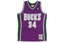 MITCHELL & NESS SWINGMAN MESH JERSEY (MILWAUKEE BUCKS/RAY ALLEN/#34/2001-02:PURPLE) SMJY1151~b`F&lX/oXPbg{[W[W/~EH[L[obNX/p[v