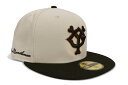 NEW ERA YOMIURI GIANTS 59FIFTY FITTED CAP (STONE/BLACK VISOR) 14109869ニューエラ/フィッテ...