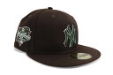 NEW ERA NEW YORK YANKEES 59FIFTY FITTED CAP (2000 WORLD SERIES SIDE PATCH/GREY U...
