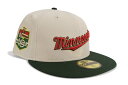 NEW ERA MINNESOTA TWINS 59FIFTY FITTED CAP (10TH ANNIVERSARY CUSTOM SIDE PATCH/G...