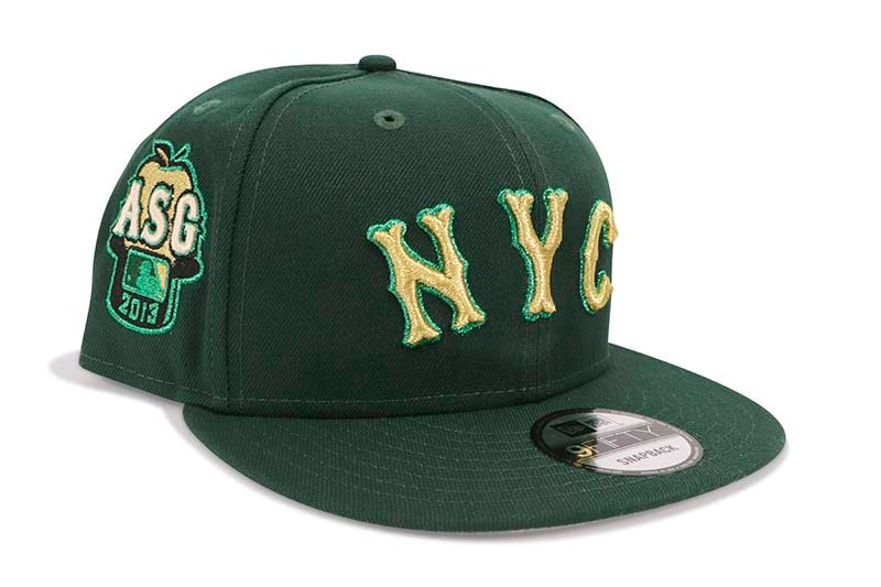 NEW ERA NEW YORK METS SNAPBACK CAP (2013 ALL STAR GAME SIDE PATCH/GREY UNDER VISOR/DARK GREEN)ニューエラ/スナップバックキャップ/ニューヨークメッツ/ダークグリーン