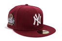 NEW ERA NEW YORK YANKEES 59FIFTY FITTED CAP (2024 WORLD SERIES SIDE PATCH/GREY U...