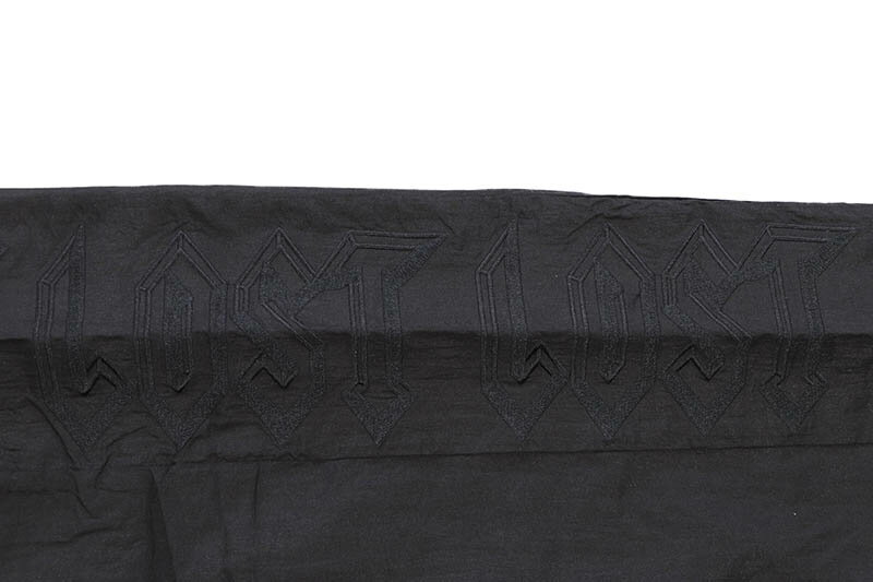 LOST INTRICACY TRACK PANTS (BLACK/BLACK)ロスト・イントゥリカスィ/ナイロンパンツ/トラックパンツ/ブラック