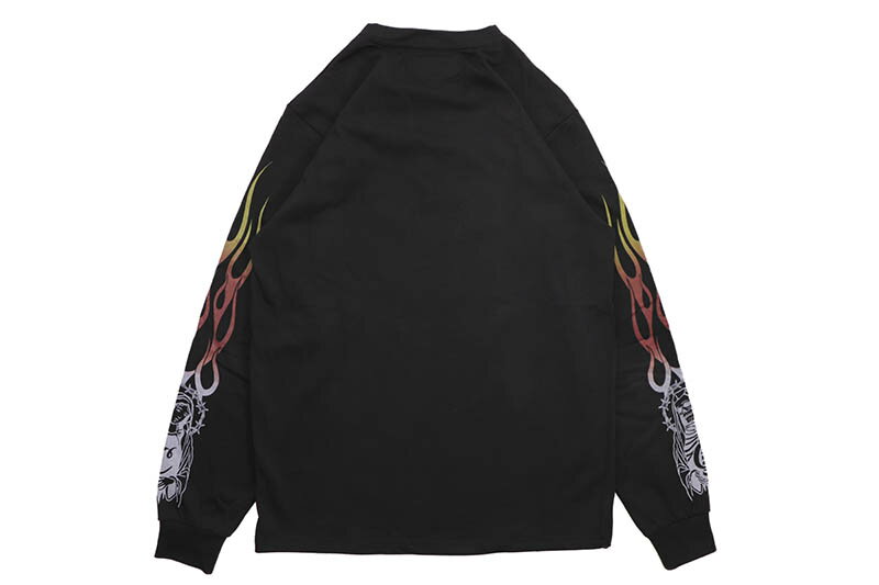 COOKIES HIGHWAY LIGHTNING LS KNIT (CM244KLT03:BLACK)クッキーズ/ロングスリーブティーシャツ/ブラック