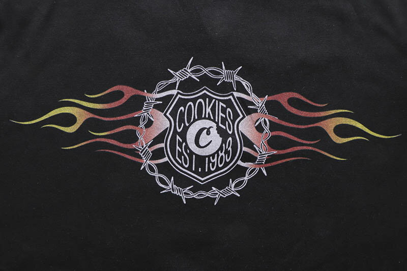 COOKIES HIGHWAY LIGHTNING LS KNIT (CM244KLT03:BLACK)クッキーズ/ロングスリーブティーシャツ/ブラック