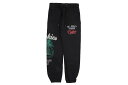 COOKIES CUBAN LINK HYBRID FLEECE SWEATPANT (CM251BKP03:BLACK)クッキーズ/スウェットパンツ/ブラック
