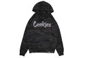 COOKIES ORIGINAL LOGO HOODIE (BLACK CAMO/CHARCOAL) 1564H6664 CM232HFP04クッキーズ/プルオーバーフーディ/ブラック