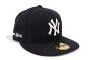 NEW ERA NEW YORK YANKEES 59FIFTY OLD ENGLISH FITTED CAP (NAVY) 14307689ニューエラ/フィッ...